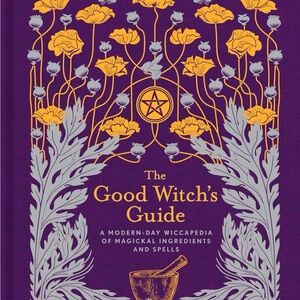 The Good Witch's Guide Book - Purple and Gold
